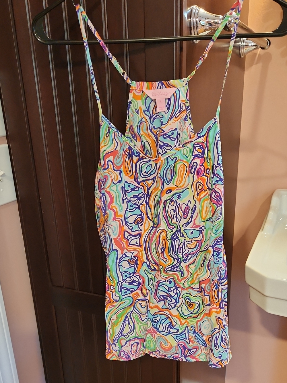 Lilly Pulitzer Multicolor Abstract Print Camisole